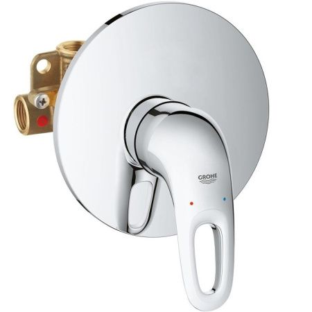 Смеситель для душа GROHE Eurostyle new (внешняя и встраиваемая части), хром (33635003) Смеситель для душа GROHE Eurostyle new (внешняя и встраиваемая части), хром (33635003)