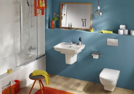 Унитаз подвесной JACOB DELAFON STRUKTURA EDF102-00 Rim 48*34 (белый), шт, артикул EDF102-00