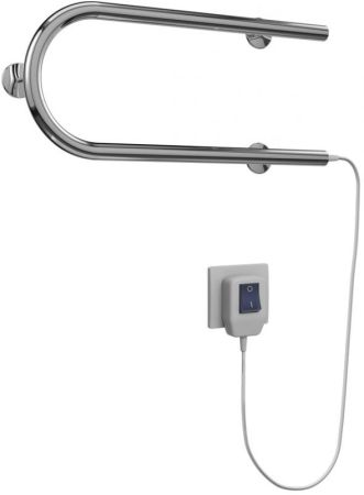 Электрический полотенцесушитель Terminus П-образный 600x200 4620768883941 Хром, артикул 4620768883941