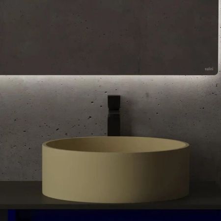 SALINI Зеркало для ванны OMBRA с LED подсветкой 1800х700х25 мм, влагостойкое AGC Сrystalvision, сенс выкл, крепления,обогрев, антизапот, артикул 27M021870BH