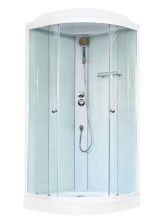 Душевая кабина Royal Bath RB 90HK5-WT (белое/прозрачное), артикул RB90HK5-WT