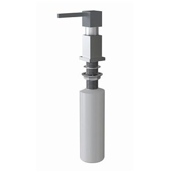 Дозатор для кухонной мойки Florentina КВАДРО 703.726.0000.307, серый шёлк