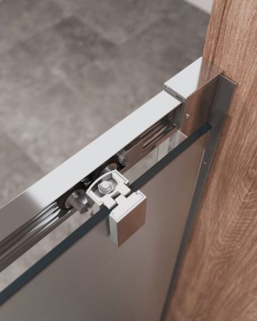 MOLVENO-BF-1-140-C-BORO-IV Душевая дверь, артикул MOLVENO-BF-1-140-C-BORO-IV