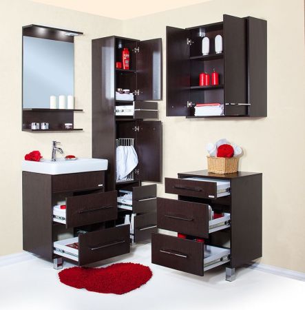 Тумба под раковину Бриклаер Чили 60 светлая лиственница