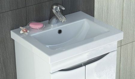 Тумба под раковину Vigo Minor 50 Белая, артикул Minor-0-500(Тигода)