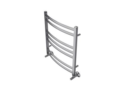 Полотенцесушитель водяной Aquatek (Акватек) Лугано П7 500х600 мм, подключение нижнее/диагональное, сверхпрочная пищевая нержавеющая сталь AISI 304L, гарантия 10 лет, артикул AQ DOC0760CH