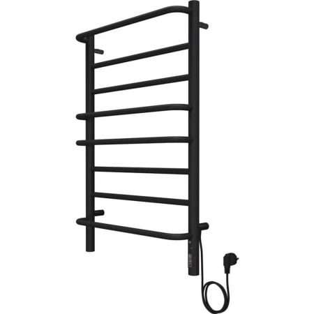 Полотенцесушитель электрический Terminus Евромикс П8 50х80 КС, черный муар, артикул 4670078557094