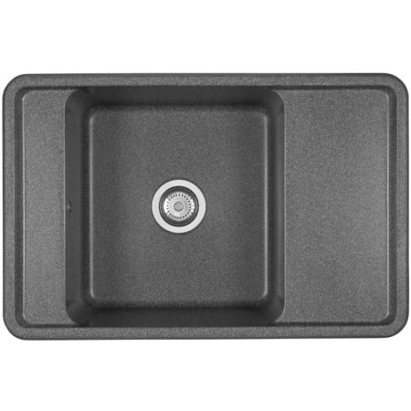 Кухонная мойка Акватон Беллис 78 1A725032BS210 Графит, артикул 1A725032BS210