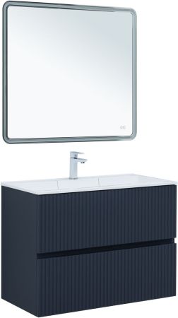 Тумба под раковину Aquanet Джейн 90 маренго, артикул 00313303