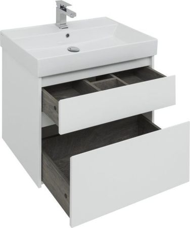 Мебель для ванной Aquanet Nova Lite 75 белый (2 ящика), артикул 00242903