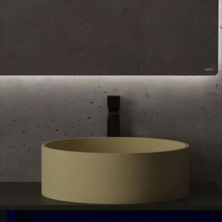 SALINI Зеркало для ванны OMBRA с LED подсветкой 1200х700х25 мм, влагостойкое AGC Сrystalvision, сенс выкл, крепления,обогрев, антизапот