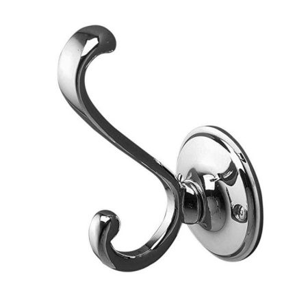 Devon Old Navy Крючок двойной, хром, артикул MIL612CR