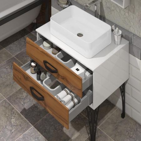 Мебель для ванной Дольче Лофт Opadiris Светлый орех, артикул 