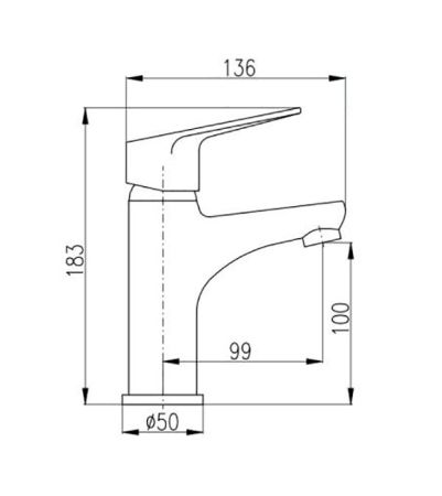 Смеситель для раковины Rav Slezak Victoria Vi226.5, артикул Vi226.5