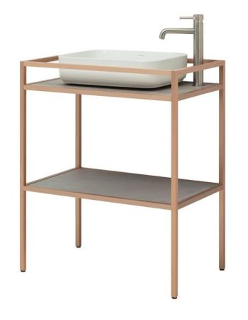 Консоль под раковину Allen Brau Liberty 75 1.33002.60 медь браш, артикул 1.33002.60