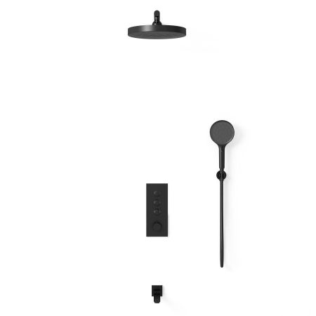 Душевой комплект Inspire VSFW-433TI2MB встраиваемый, черный, артикул VSFW-433TI2MB