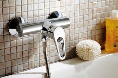 Смеситель для душа Bravat Drop-D F948162C-01 Хром, артикул F948162C-01