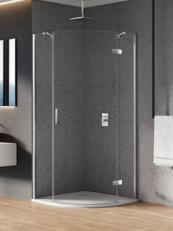 Душевое ограждение NEW TRENDY NEW MERANA R 90x90x195 K-0327 (хром), артикул K-0327