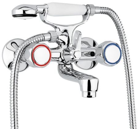 Смеситель Sole с ручным душем для ванной, цвет хром, артикул 15011CR