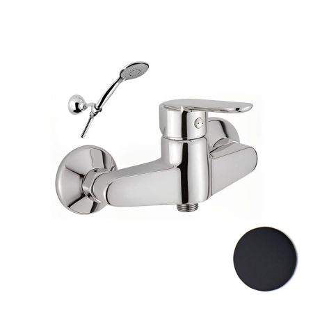 Смеситель для душа Webert Sax Evolution SE870101560, черный, артикул SE870101560