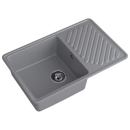 Кухонная мойка GranFest QUARZ 52, темно-серый, артикул 52 темно-серый