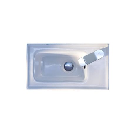 M85AWCC0452WG64 X-Joy, Раковина мебельная, керамическая, 45 см, встроенная, цвет: белый, глянец, артикул M85AWCC0452WG64