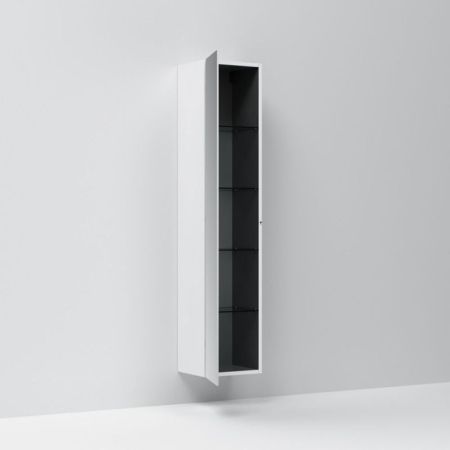 Шкаф-пенал AM.PM Spirit V2.0 35 L M70ACHML0356WG подвесной Белый, артикул M70ACHML0356WG