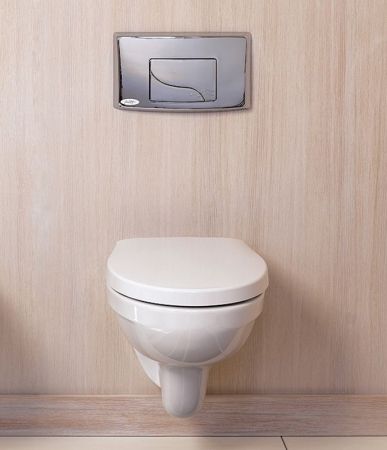 E4187-00 унитаз PATIO подвесной /53,5х36/ (бел), артикул E4187-00