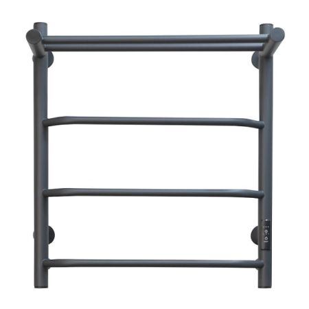 Полотенцесушитель электрический с полочкой (лесенка) Тругор Пэк сп 6 П 60х50 см, графит, артикул Пэк сп 6П/6050графитВГП