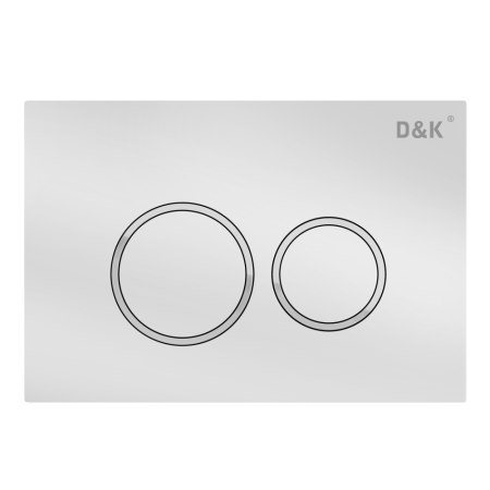 Клавиша смыва D&K Bayern (арт.инсталл DI8050127);белый (DB1529016), артикул DB1529016