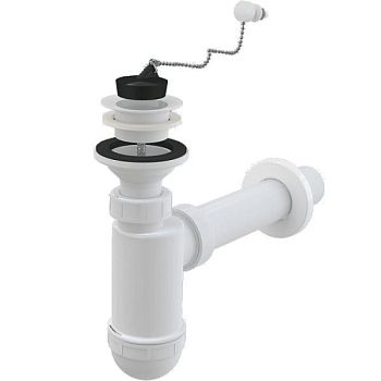 Сифон для раковины Alcaplast A42R Белый