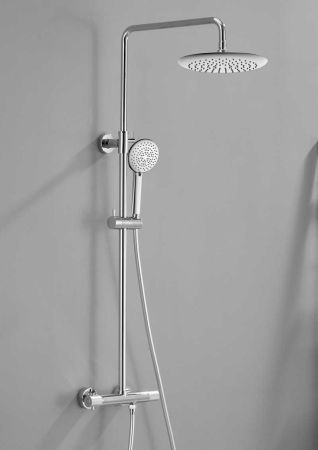 Душевая стойка Desire VSFS-1D0TCH термостатическая, хром, артикул VSFS-1D0TCH