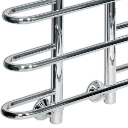 Водяной полотенцесушитель Ника Mix Вираж 60x50 Хром, артикул ВИРАЖ 60x50