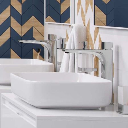 Смеситель для умывальника EXCELLENT Keria Q AREX.2012CR (хром), артикул AREX.2012CR