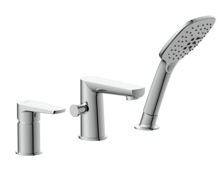 Смеситель на борт ванны Cersanit MODUO однорычажный (64100), артикул 64100