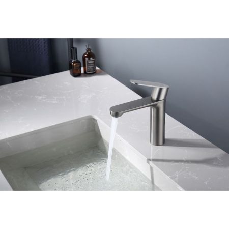 Смеситель для раковины Splenka S222.10.09, графит