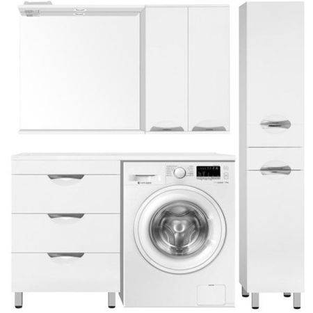 Тумба "Жасмин 60" (3 ящ.), Космос/Даллас 120, Люкс PLUS, артикул ЛС-00000644