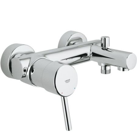 Смеситель для ванны с душем  GROHE CONCETTO 32211001 (хром, H-15,6), шт Смеситель для ванны с душем  GROHE CONCETTO 32211001 (хром, H-15,6), шт