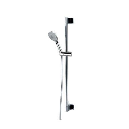 Bossini  Душевая штанга 70 см, ручная лейка со шлангом CROMOLUX 150 см,цвет хром Bossini  Душевая штанга 70 см, ручная лейка со шлангом CROMOLUX 150 см,цвет хром
