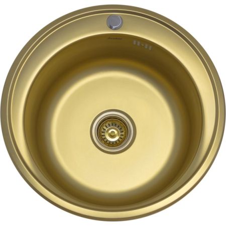Кухонная мойка Seaman Eco Wien SWT-510-Antique gold matt.A Золотая