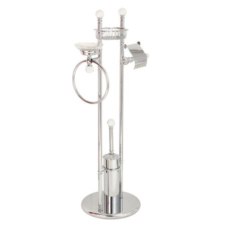 CRISTALIA Стойка 4-х функциональная H100 см, хром/SWAROVSKI, артикул 16816