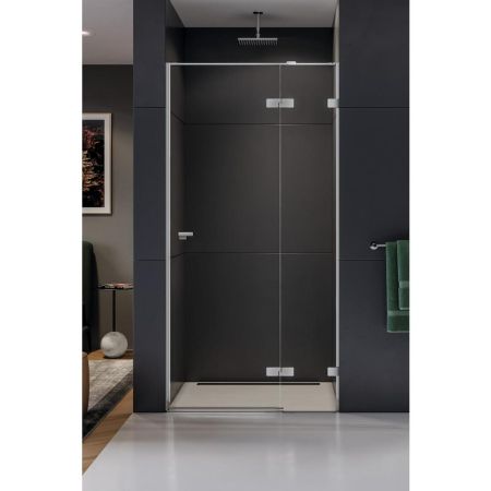 Дверь в нишу NEW TRENDY EVENTA R 110x200 EXK-0135 (хром), артикул EXK-0135