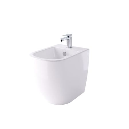 Hidra Faster Mini, напольное биде c крепежом, 48x36,5x42,5h см, цвет белый глянцевый, артикул FAM24/001