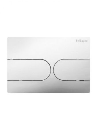 Кнопка смыва BELBAGNO BB-11-GM, оружейная сталь, артикул BB-11-GM