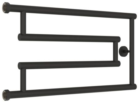Полотенцесушитель водяной High-Tech model "G+" 320х650 (МУАР Темный Титан), артикул 15-4051-3265