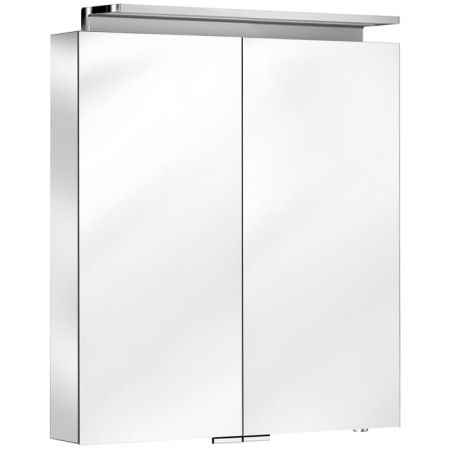 Зеркальный шкаф Keuco Royal L1 80 13603 171301 с подсветкой Серебрянный, артикул 13603171301