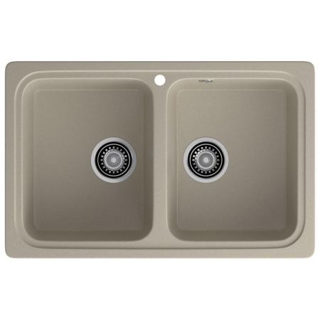 Кухонная мойка GranFest STANDART 780K, топаз, артикул S-780K топаз