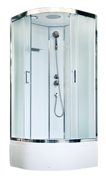 Душевая кабина Royal Bath FATO RB 85CK-М-CH (рифленое)