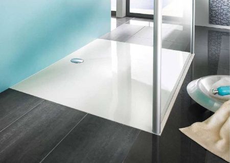 Поддон Huppe Easy step 215021.055 Белый искусственный мрамор