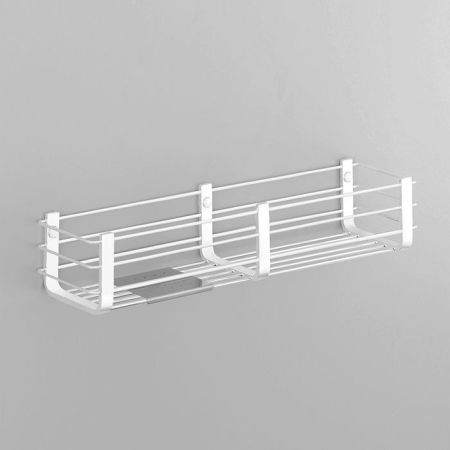 Colombo Complimenti Двойная металлическая полка, цвет: белый матовый, артикул B9633.BM